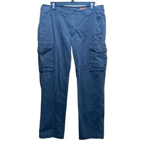 St. John’s Bay Men's Charcoal Gray  Cargo Pants Mens 34x32